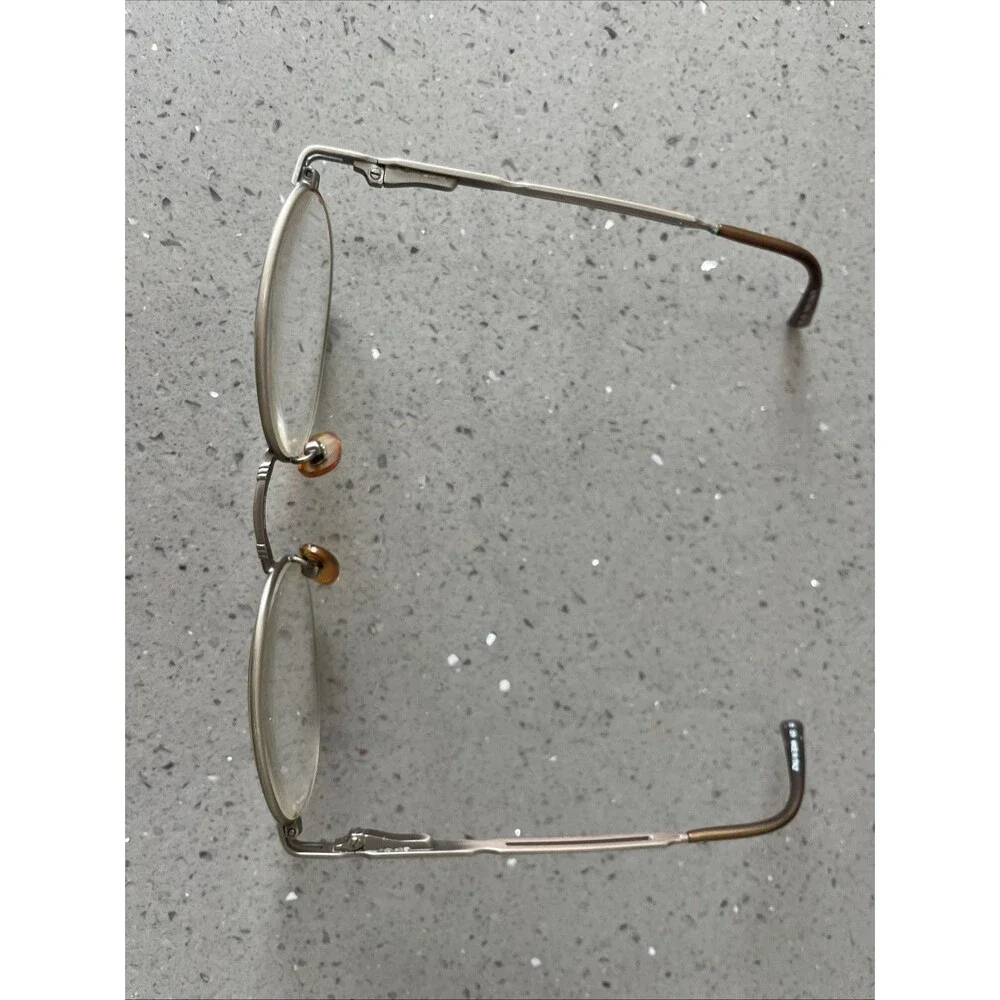 Alfred Sung Italy BRZ CEN 50-19-130 Metal Full Rim Eyeglasses Frames ONLY Bronze